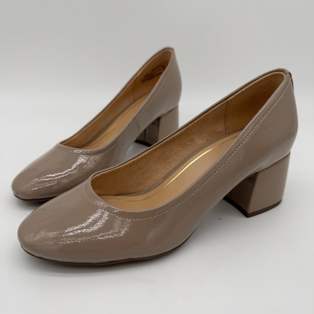 Vionic Women's Block Heel Shoes - Taupe